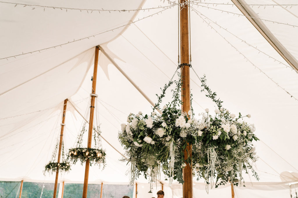 Marquee floral decoration ideas