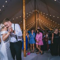 Marquee Hire, First Dance in a Celeste Pole Marquee