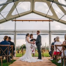 Clear Ceremony Marquee